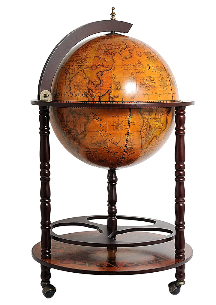 World Globe Storage and Drink Cabinet
