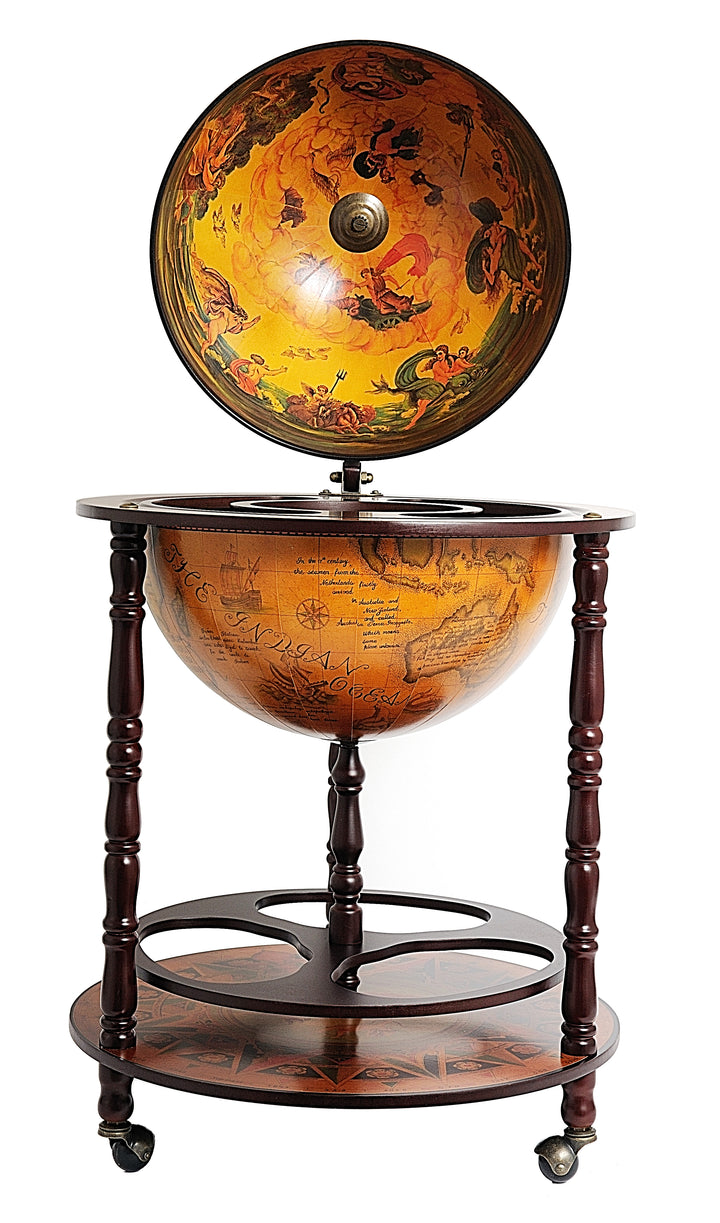 World Globe Storage and Drink Cabinet