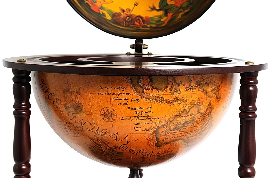 World Globe Storage and Drink Cabinet