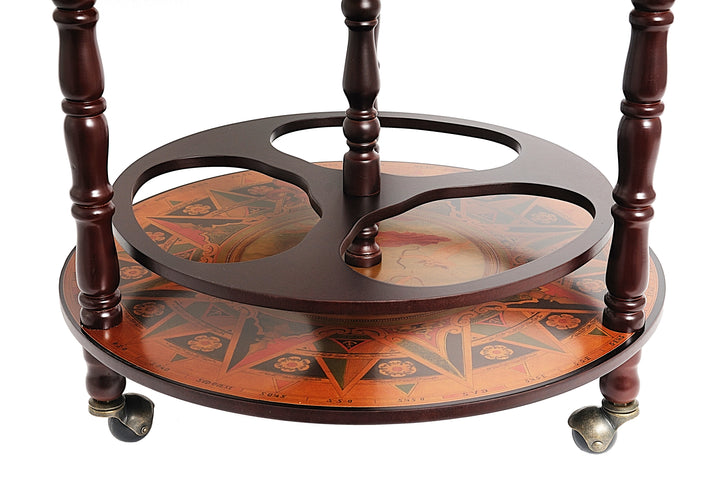 World Globe Storage and Drink Cabinet