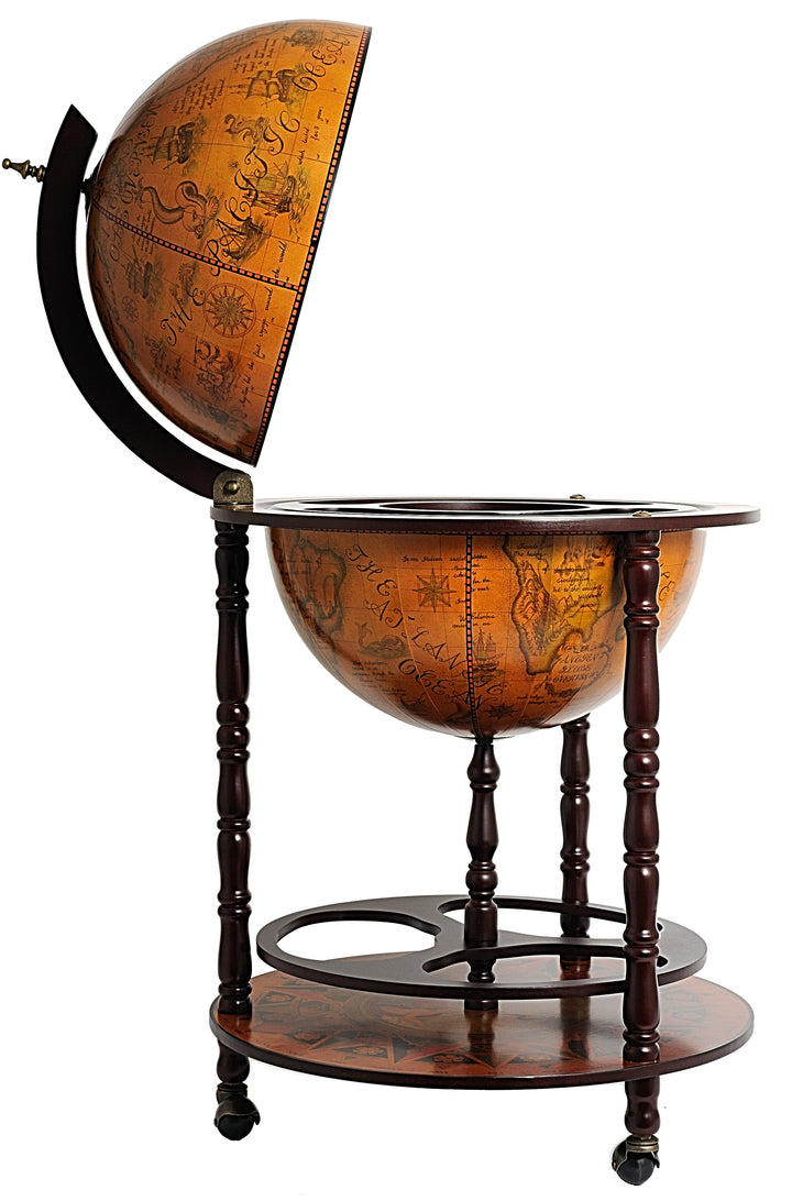 World Globe Storage and Drink Cabinet