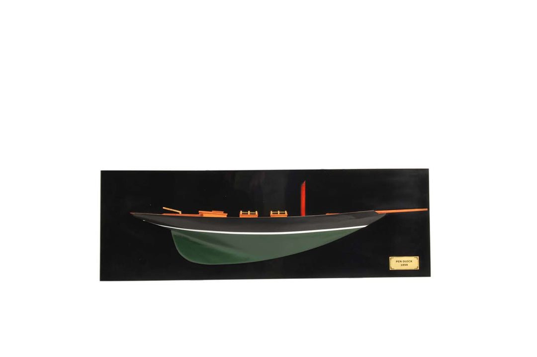 "Pen Duick" Half-Hull Ship Model Hand-Made
