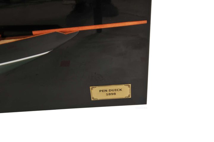 "Pen Duick" Half-Hull Ship Model Hand-Made