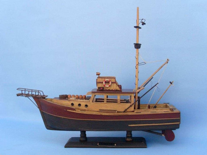 JAWS "Orca" Wooden Model Boat 20"