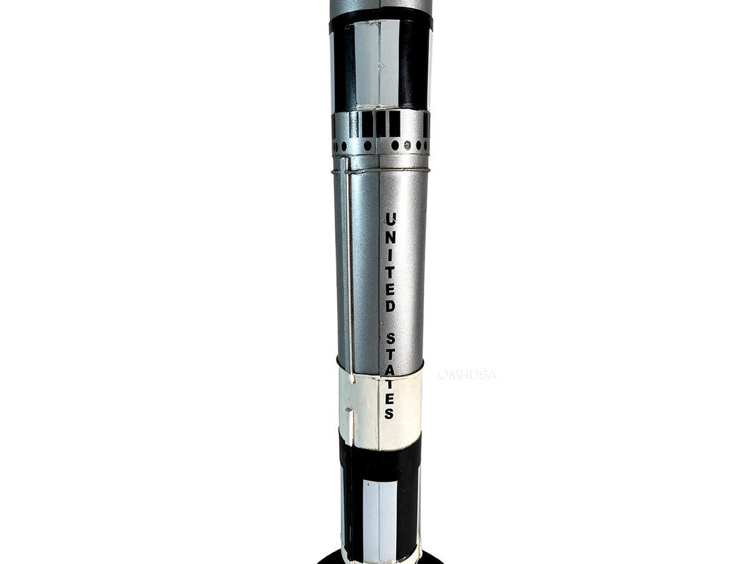 Metal Gemini Titan Rocket Display Model