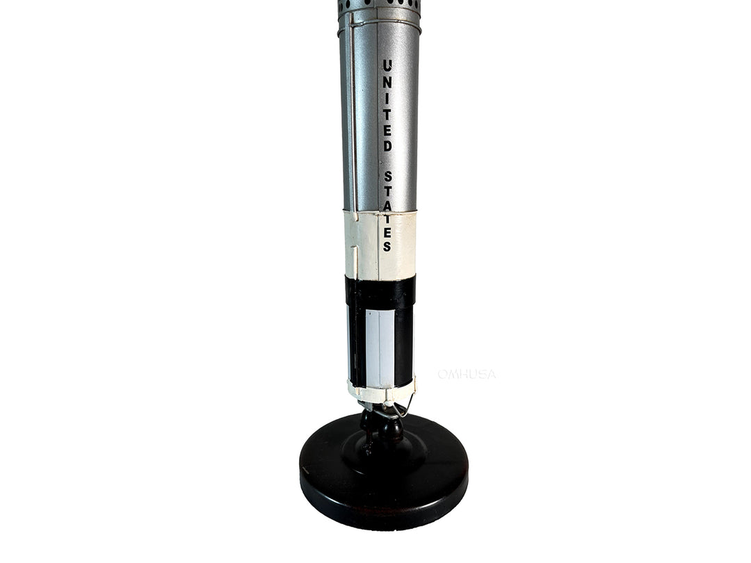 Metal Gemini Titan Rocket Display Model