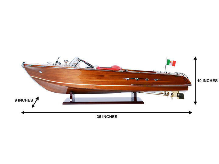 Hand-Built Aquarama Model Boat Exclusive Edition