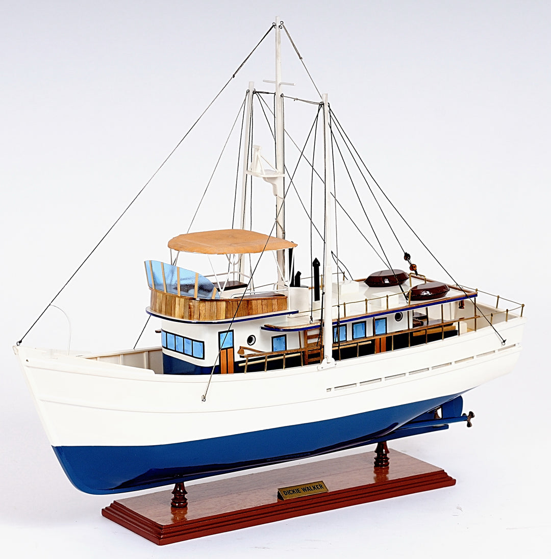 Hand-Built Dickie Walker Model Boat