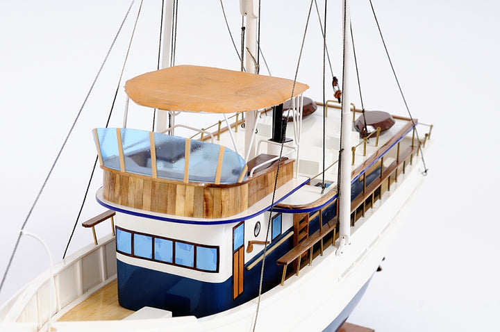 Hand-Built Dickie Walker Model Boat