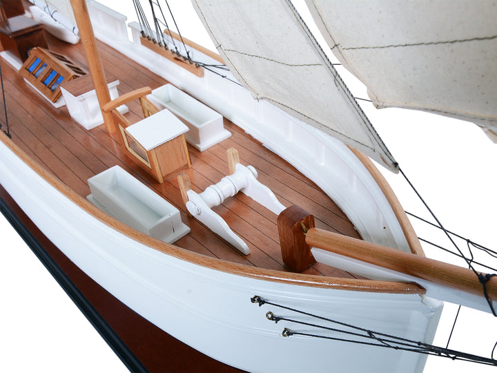 Hand-Built Wanderbird Model Ship, Museum Quality