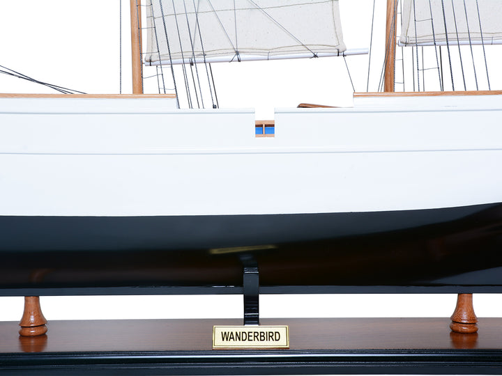 Hand-Built Wanderbird Model Ship, Museum Quality