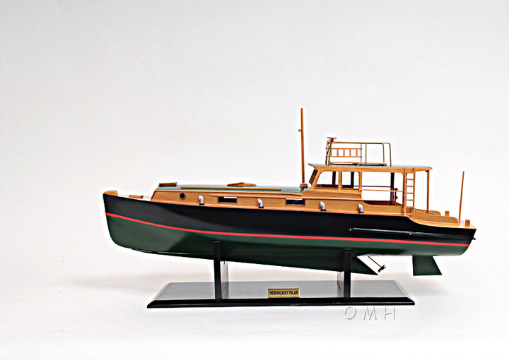 Hand Made Pilar Fishing Boat Model