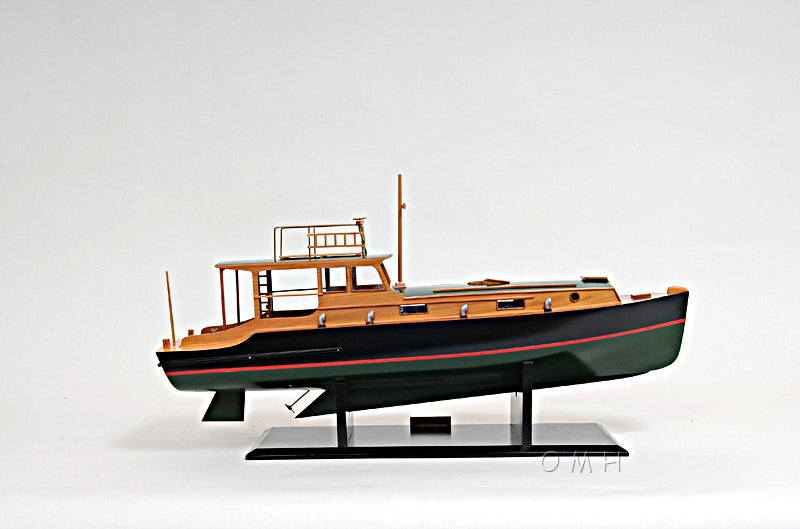 Hand Made Pilar Fishing Boat Model