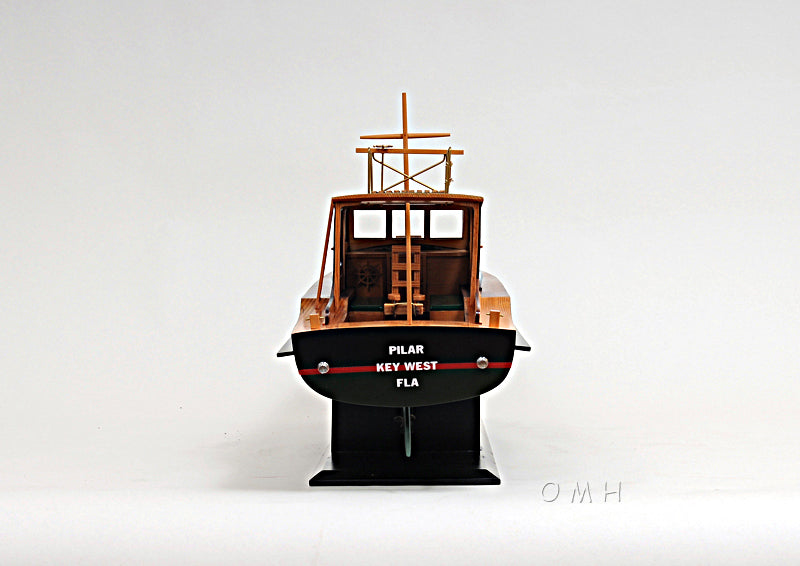 Hand Made Pilar Fishing Boat Model