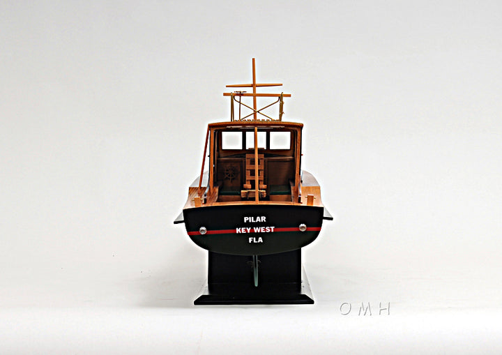 Hand Made Pilar Fishing Boat Model