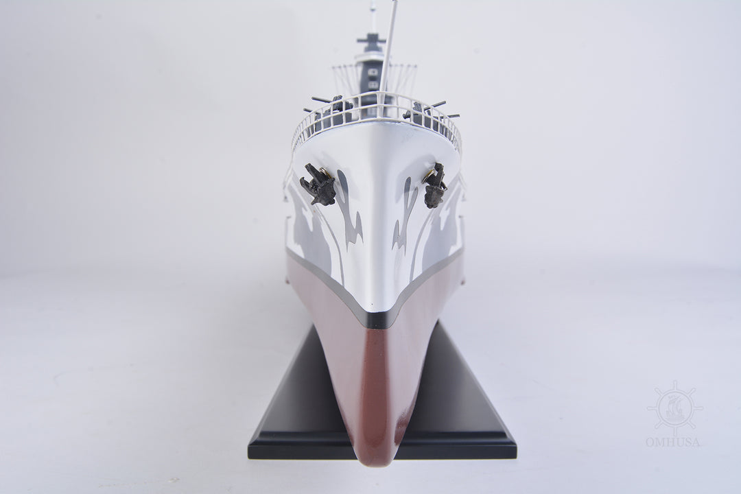 Hand Crafted USS Alabama BB-60 Model Ship