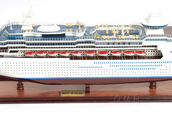 Handcrafted Majesty Of The Seas Model Ship