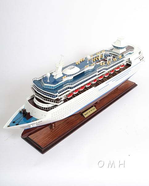 Handcrafted Majesty Of The Seas Model Ship