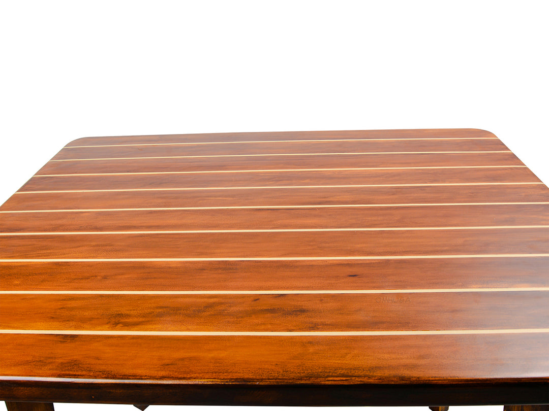 Hand-Made Nautical Yellow Cedar Table