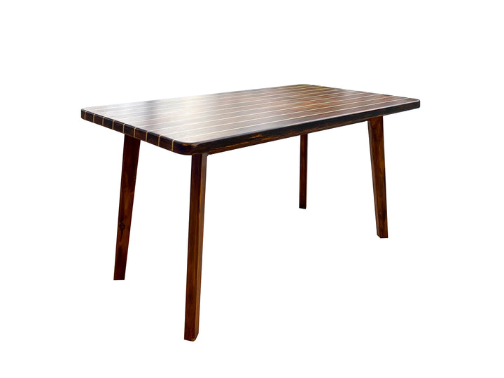 Hand-Crafted Cedar Wood Nautical Dining Table