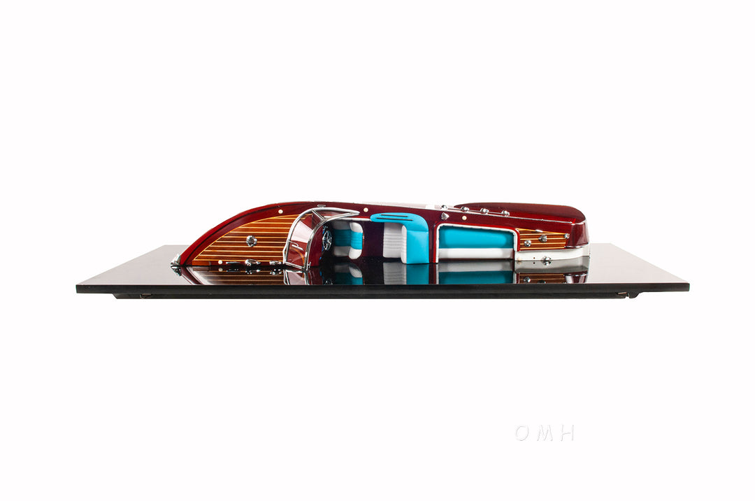 Hand Made Riva Aquarama Half-Hull Ship Model