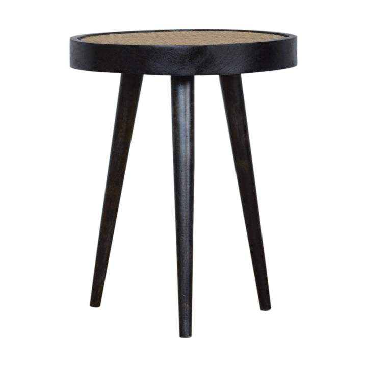 Artisan Furniture Ash Black Rattan End Table IN1324