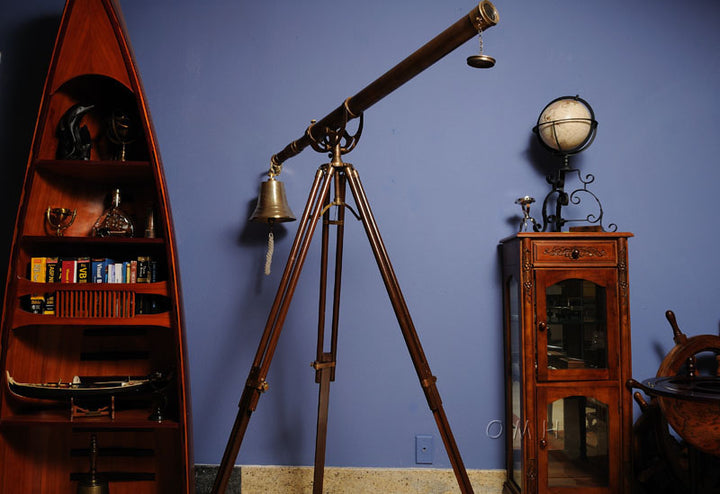 Brass 40" Telescope 10x Magnifying Power