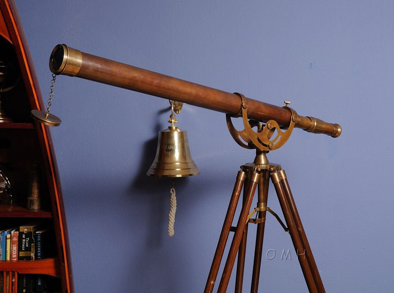 Brass 40" Telescope 10x Magnifying Power