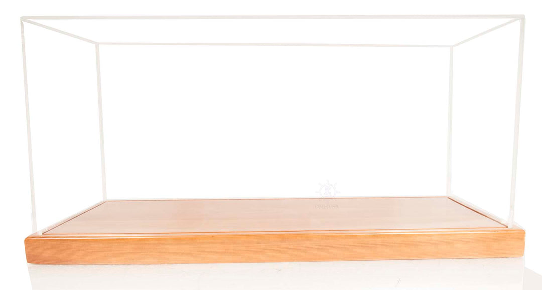 Mid-Size Model Speedboat Display Case (27.75"L x 11.375"W x 13.25"H)