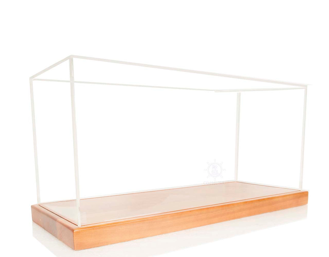 Mid-Size Model Speedboat Display Case (27.75"L x 11.375"W x 13.25"H)