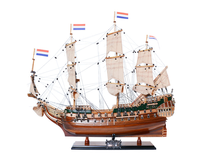 Hand-Made Museum Quality 1663 Dutch Friesland Model Ship