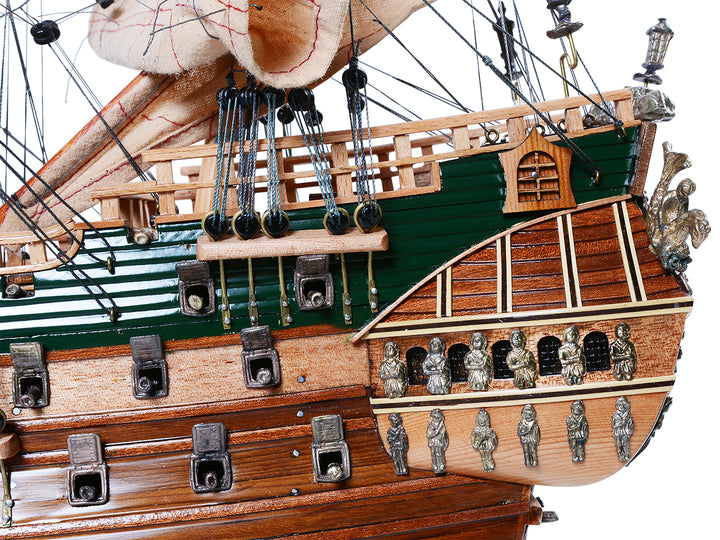 Hand-Made Museum Quality 1663 Dutch Friesland Model Ship