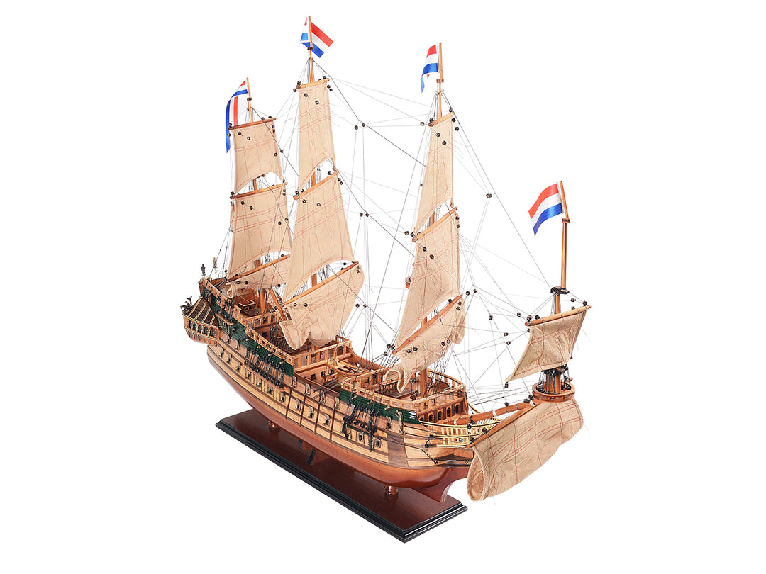 Large Hand-Built Museum Quality Dutch Friesland Ship Model