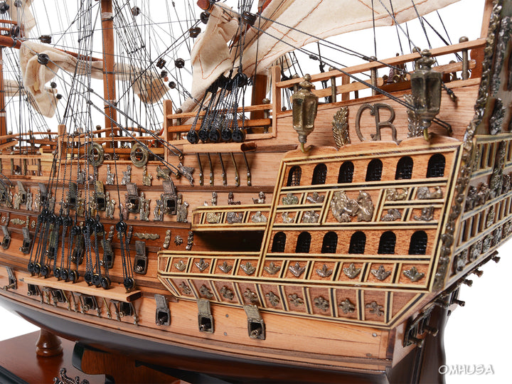 Museum Quality Sovereign Of The Seas Hand Built Model Ship, Mid Size