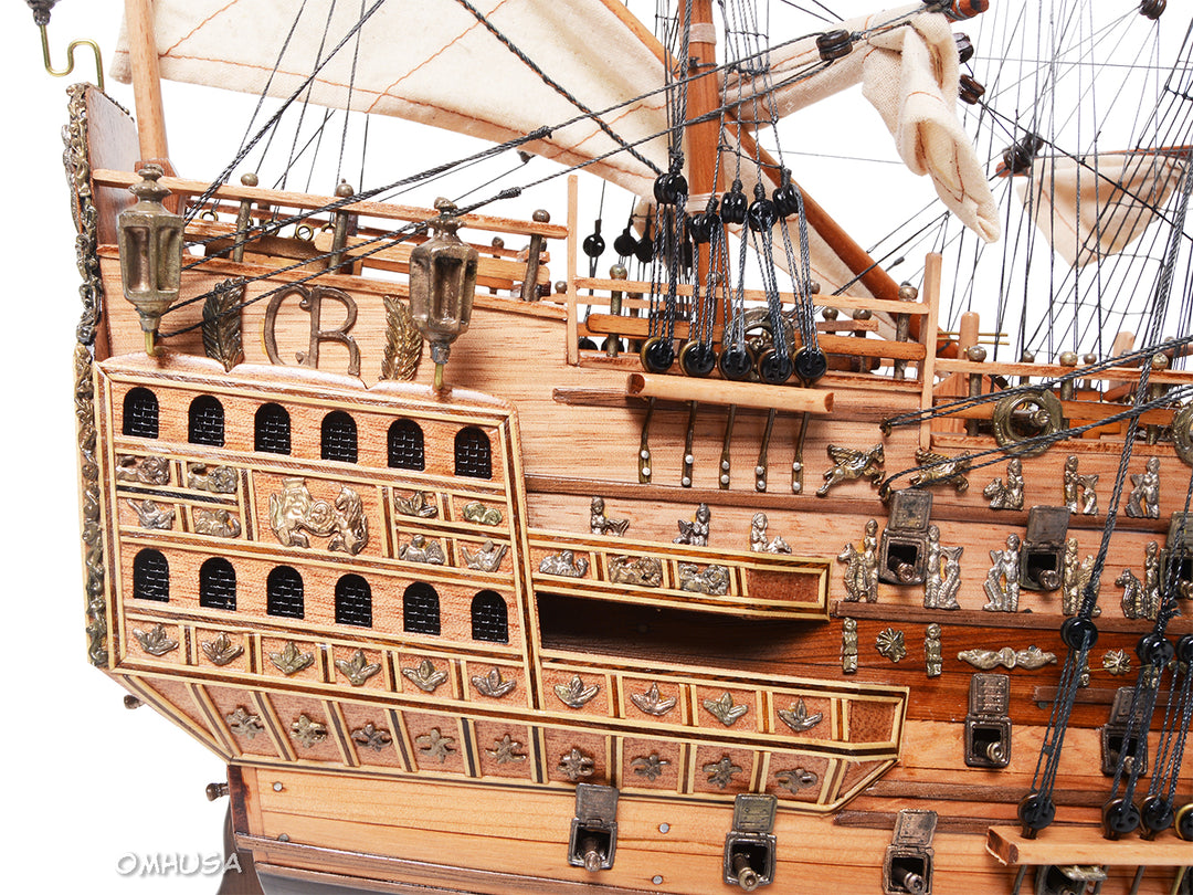 Museum Quality Sovereign Of The Seas Hand Built Model Ship, Mid Size