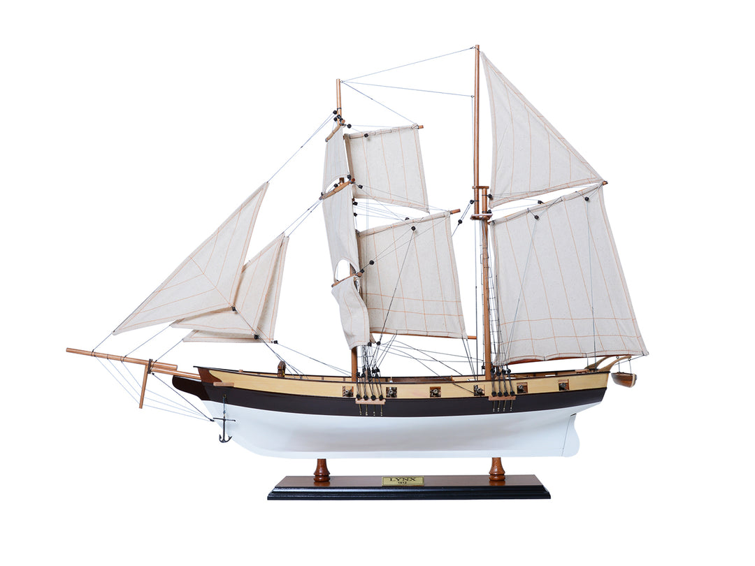 Handcrafted "Lynx" Model Ship