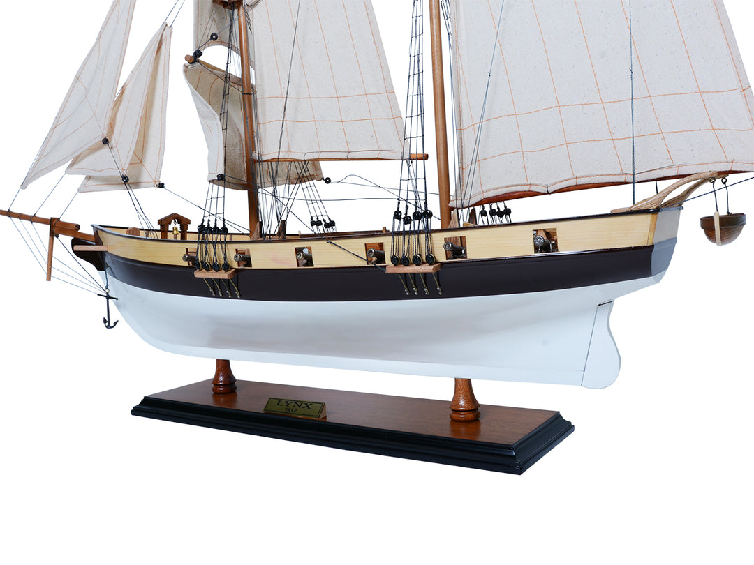 Handcrafted "Lynx" Model Ship