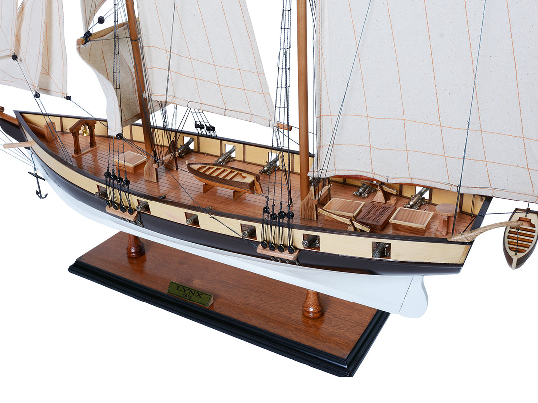 Handcrafted "Lynx" Model Ship