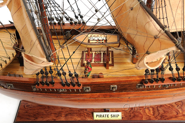 Exclusive "Pirate Ship" Hand Made Model Ship