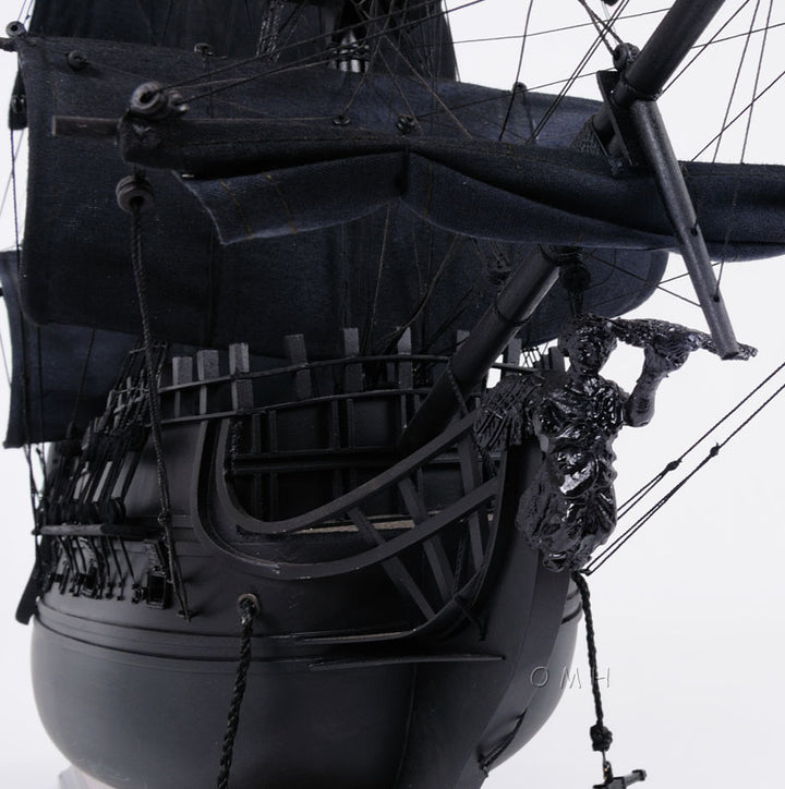 Exclusive Edition "The Black Pearl" Hand Built Model Ship 29"