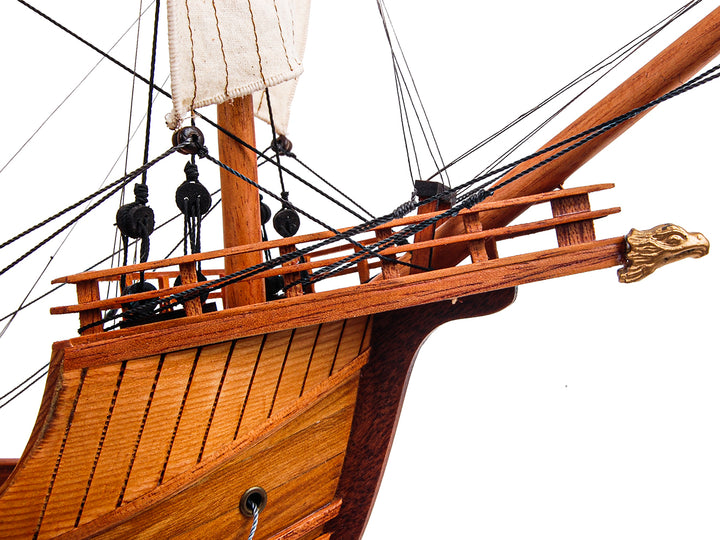 Columbus' Flagship Santa Maria Wooden Ship Model