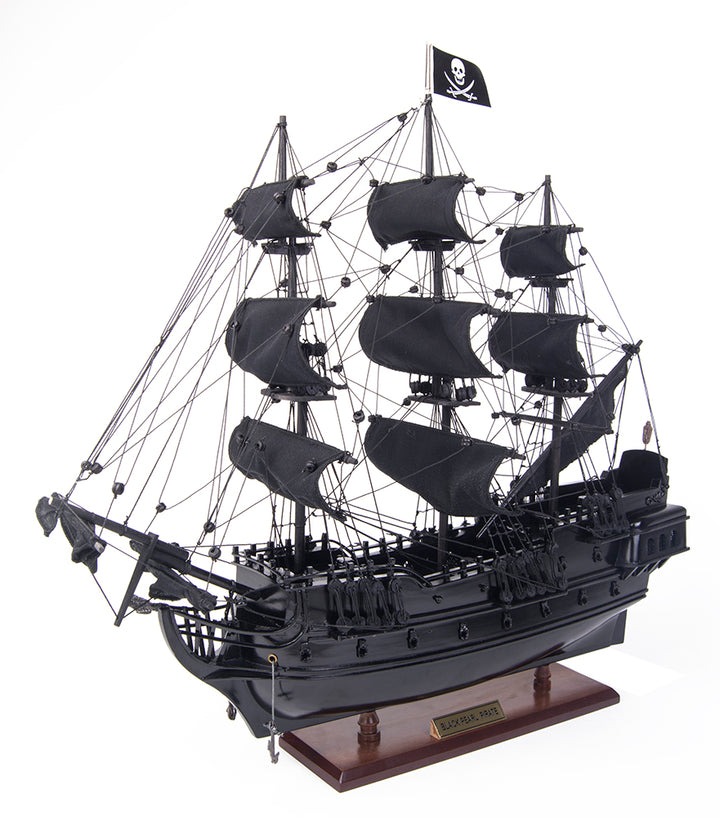 Small Wooden Black Pearl Model Ship 19"