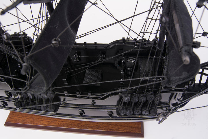 Small Wooden Black Pearl Model Ship 19"