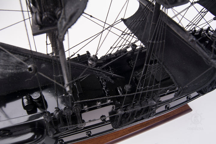 Small Wooden Black Pearl Model Ship 19"