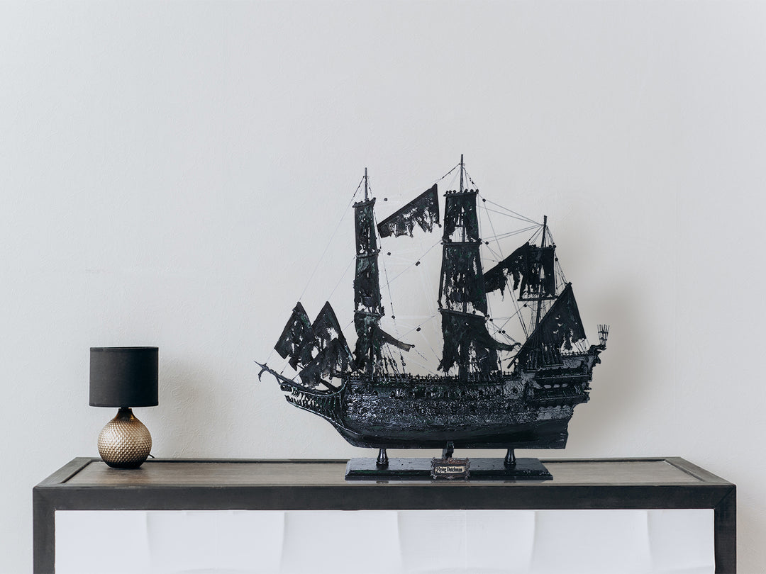 Hand Made "The Flying Dutchman" Wooden Ship Model