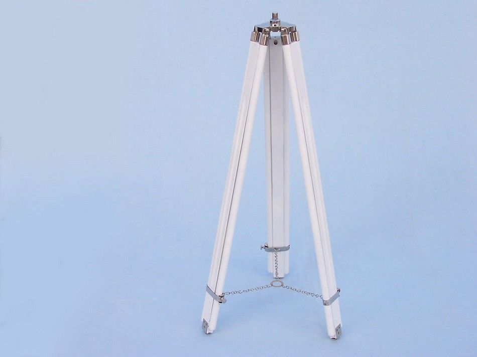 15x Power 64" Griffith Astro White Leather/Chrome Telescope