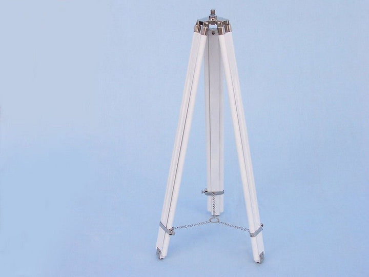15x Power 64" Griffith Astro White Leather/Chrome Telescope