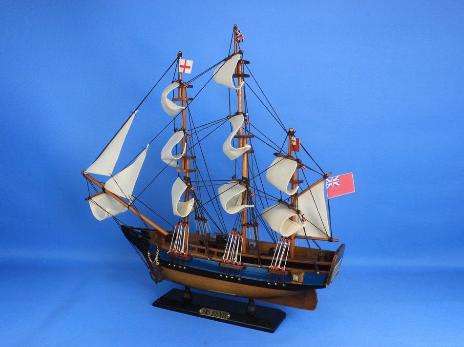 Wooden HMS Bounty Tall Ship Model