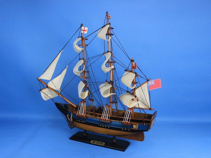 Wooden HMS Bounty Tall Ship Model