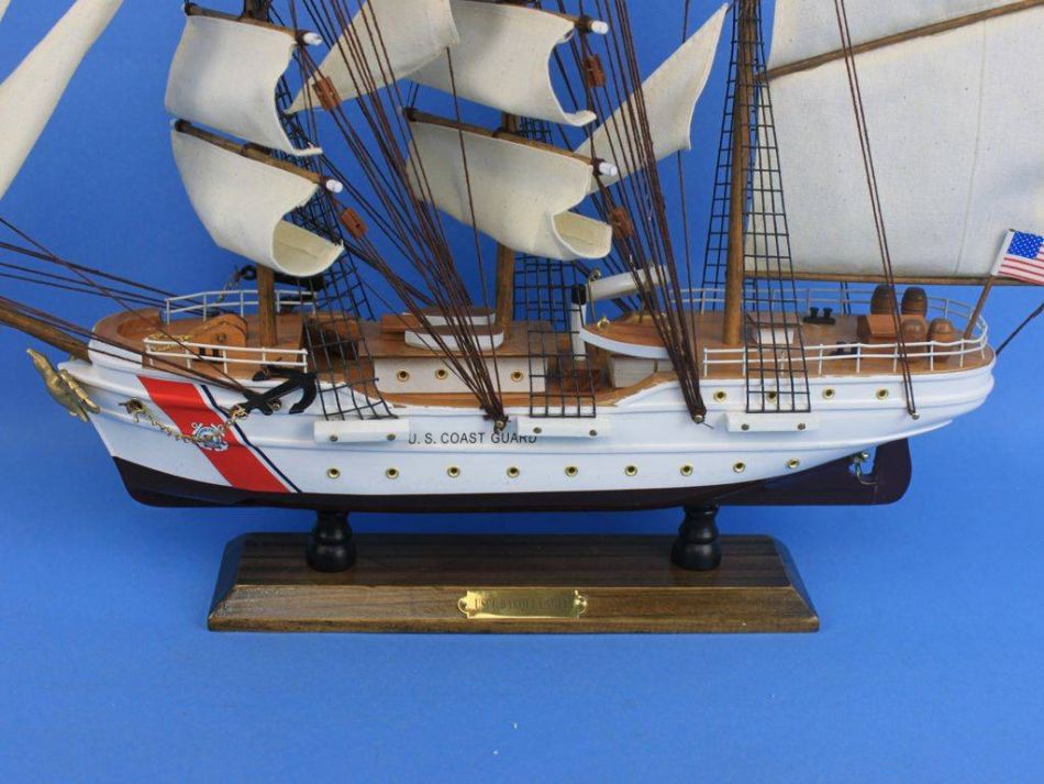 Hand Made U.S. CG Eagle Model Ship 24"